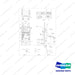 950205-08187 LOCATION CHART - full parts diagram - genuine Doosan / Bobcat forklift part