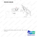 950205-08428 CH/OV AR.-OUTER PANEL;& DECAL FOR LIB BA - full parts diagram, item 2 marked - genuine Doosan / Bobcat forklift part