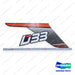 950205-10375 - 33 RH Rear Film - OEM Doosan Daewoo Bobcat