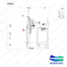 950205-10425 CHART,LOCATION;B15/20SU9,BOBCAT - parts diagram, item 2 shown - genuine Doosan / Bobcat forklift part