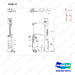 950205-10482 CHART,LOCATION;BR18/20SP7,BOBCAT - parts diagram, item 13 shown - genuine Doosan / Bobcat forklift part
