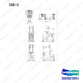 950205-10845 CHART,LOCATION;BR18/20SP7,BOBCAT - full parts diagram, item 12 marked - genuine Doosan / Bobcat forklift part