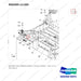 950205-11183 BATTERY GP;LFP600AH,B40X-7,LOCAL,COSMX - parts diagram, item 17 shown - genuine Doosan / Bobcat forklift part