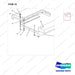 989696 PANEL GP-TOP - 3TON(1/2) - parts diagram, item 10 shown - genuine Doosan / Bobcat forklift part