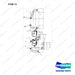 9M7958 LINES GP-COOLANT - full parts diagram, item 13 marked - genuine Doosan / Bobcat forklift part