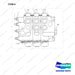 9S4181 VALVE GP-CONTROL(3 SPOOL) - full parts diagram, item 6 marked - genuine Doosan / Bobcat forklift part