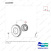 A123707 TIRE & WHEEL GP;SOLID,SINGLE,SHOE,UHP - parts diagram, item 1-02 shown - genuine Doosan / Bobcat forklift part