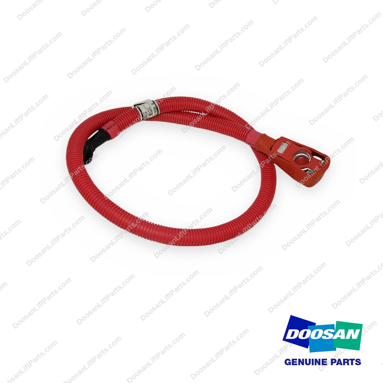 A124302 - Battery Cable Assembly - OEM Doosan Daewoo Bobcat