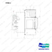 A132684 FLOOR PLATE GP - full parts diagram, item 4 marked - genuine Doosan / Bobcat forklift part