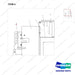 A132684 FLOOR PLATE GP - parts diagram, item 4 shown - genuine Doosan / Bobcat forklift part