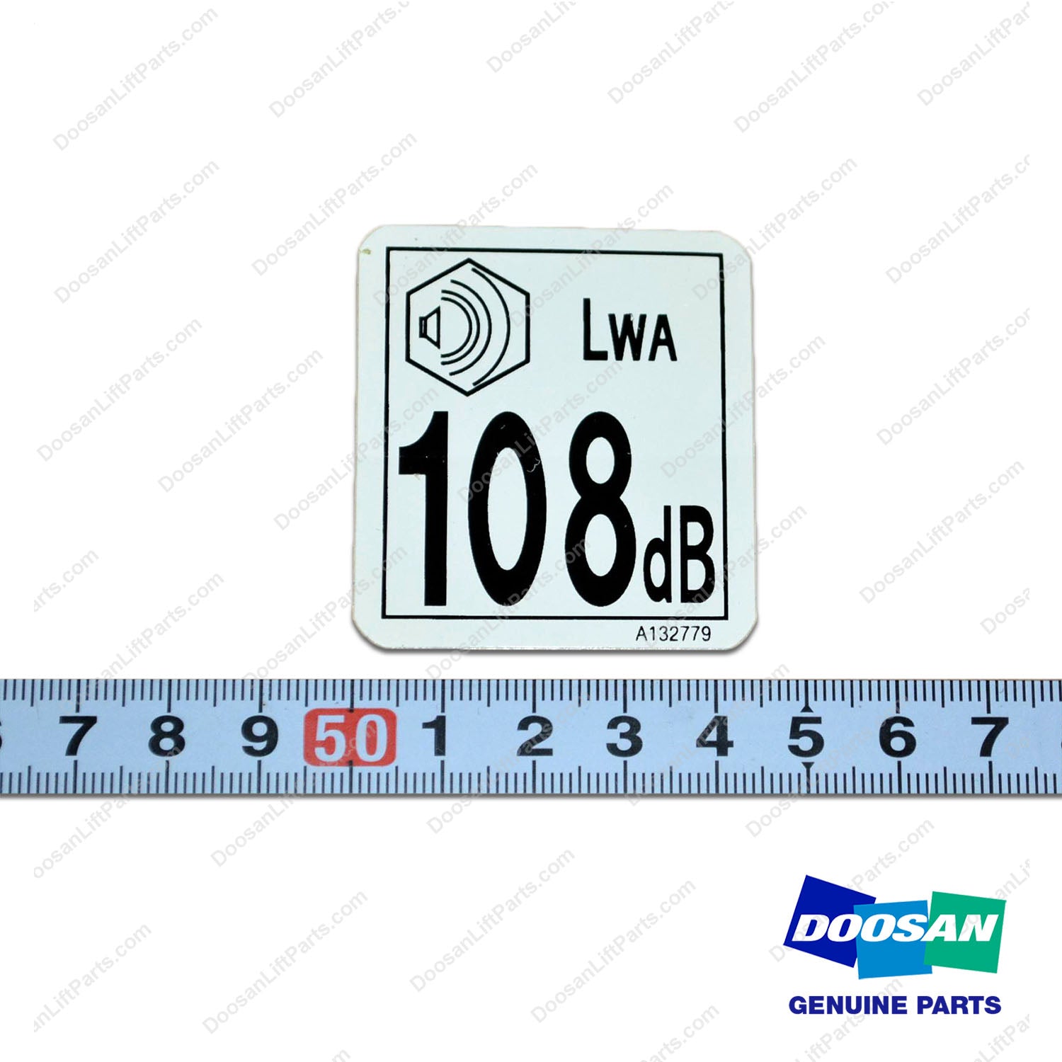 Film;noise Level 108DB - Doosan Forklift Part A132779