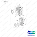 A133153 TRANSMISSION - 2 OF 12 - full parts diagram, item 4 marked - genuine Doosan / Bobcat forklift part