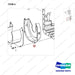 A133153 TRANSMISSION - 2 OF 12 - parts diagram, item 4 shown - genuine Doosan / Bobcat forklift part