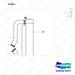 A133218 LINES GP-COOLER & FULE - parts diagram, item 1 shown - genuine Doosan / Bobcat forklift part