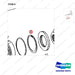 A133436 TRANSMISSION - 6 OF 12 - parts diagram, item 8 shown - genuine Doosan / Bobcat forklift part
