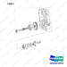 A133449 TRANSMISSION - 6 OF 12 - full parts diagram, item 9 marked - genuine Doosan / Bobcat forklift part