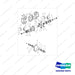 A133529 DRIVE AXLE GP - PART 1 OF 3 - full parts diagram - genuine Doosan / Bobcat forklift part