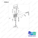 A133660 TRANSMISSION - 8 OF 12 - full parts diagram, item 24 marked - genuine Doosan / Bobcat forklift part
