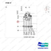 A135078 LINE GROUP - MAST OPERATING - parts diagram, item 37 shown - genuine Doosan / Bobcat forklift part