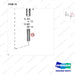 A135393 TRANSMISSION - 9 OF 12 - parts diagram, item 15 shown - genuine Doosan / Bobcat forklift part