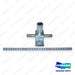 A136509 - Bulk Tee Assembly - OEM Doosan Daewoo Bobcat