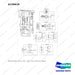 A136618 RELAY ASSY;LIFT & TILT - full parts diagram, item 36 marked - genuine Doosan / Bobcat forklift part