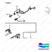 A138221 OIL PUMP & FILTER GP - parts diagram, item 9 shown - genuine Doosan / Bobcat forklift part