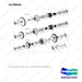 A138644 Transmission - Part 4 of 7 - full parts diagram, item 2 marked - genuine Doosan / Bobcat forklift part