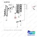 A138710 Transmission - Part 5 of 7 - parts diagram, item 19 shown - genuine Doosan / Bobcat forklift part