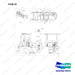 A141577 CHANGEOVER ARR.-AIRCON - full parts diagram, item 23 marked - genuine Doosan / Bobcat forklift part