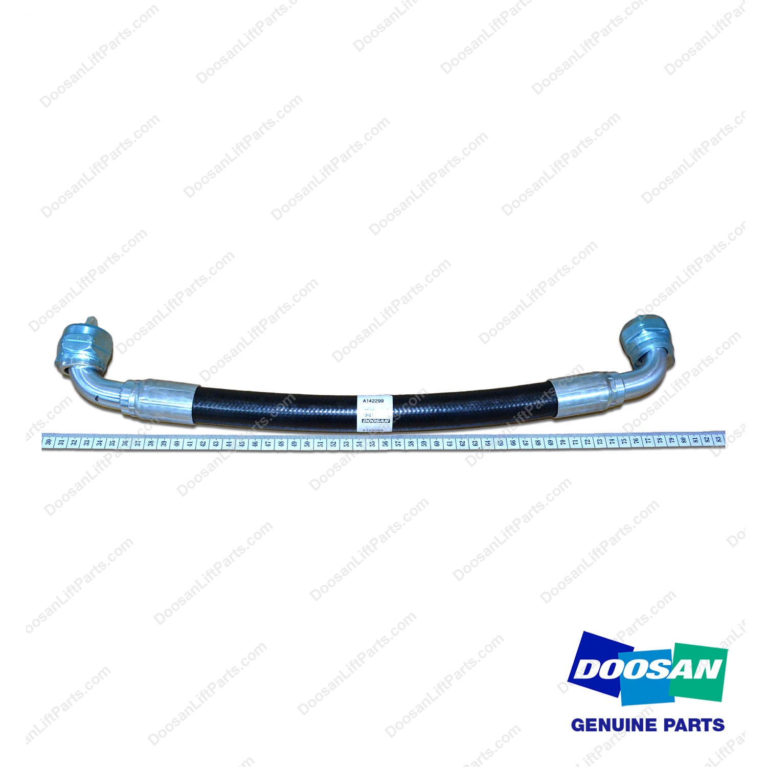 Hose ASSY;90ELBOW-90ELBOW - Doosan Forklift Part A142299
