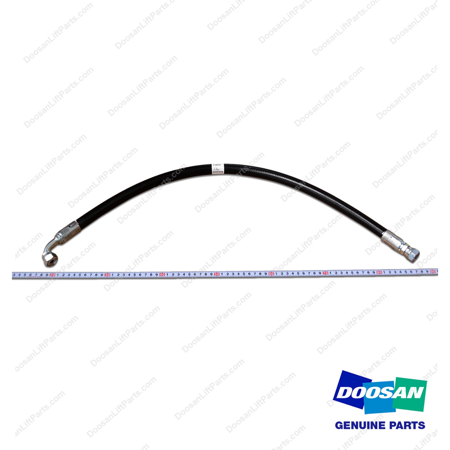 Hose ASSY;90ELBOW-Straight - Doosan Forklift Part A145075