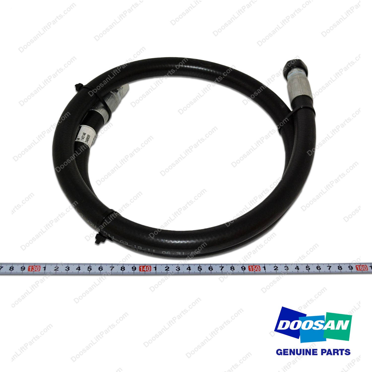Hose Assy;both Straight - Doosan Forklift Part A145146