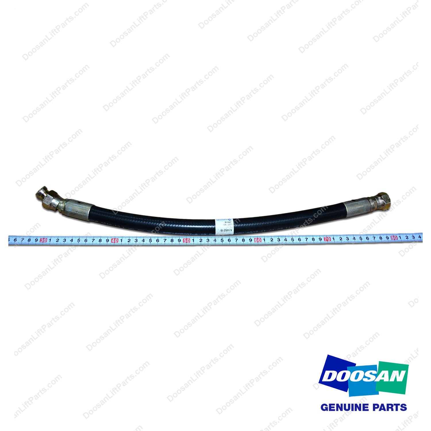 Hose Assy;straight-45ELBOW - Doosan Forklift Part A145218