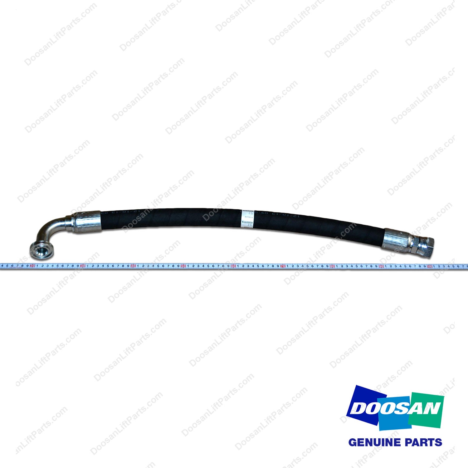 Hose Assy;straight-90ELBOW - Doosan Forklift Part A145229