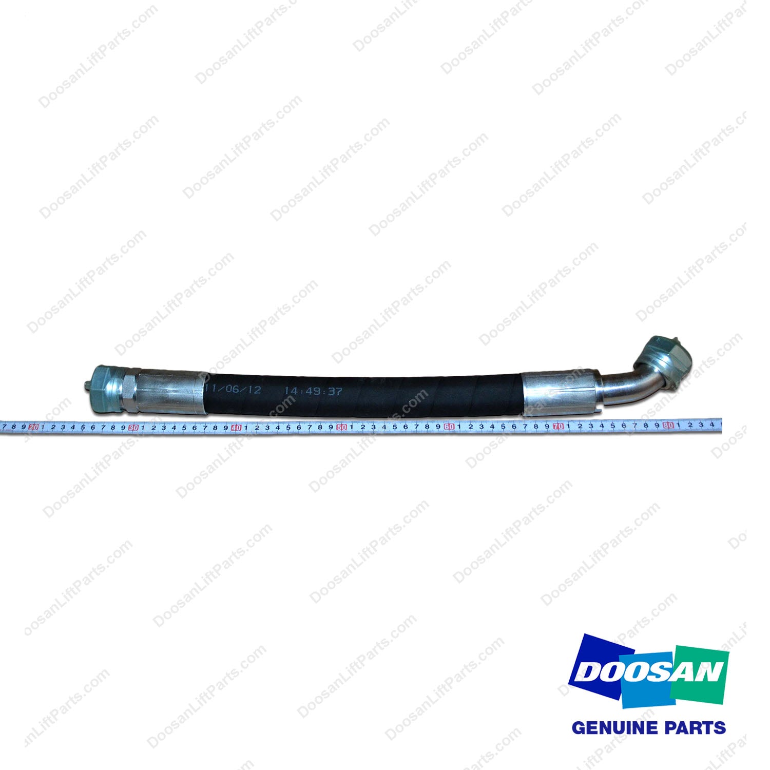 Hose Assy;straight-45ELBOW - Doosan Forklift Part A145234