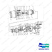 A148084 DRIVE AXLE - (2/2) - full parts diagram - genuine Doosan / Bobcat forklift part