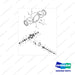 A148477 Drive Axle Gp-Shoe Type Brake  Part 1 of 2 - full parts diagram - genuine Doosan / Bobcat forklift part