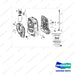 A148529 TRANSMISSION - (8 OF 8) - full parts diagram - genuine Doosan / Bobcat forklift part