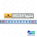 Film;caution Cleaning - Doosan Forklift Part A152220