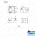 A152324 PANEL GP - OUTER - full parts diagram, item 6 marked - genuine Doosan / Bobcat forklift part