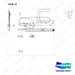 A152405 SEAT GP - parts diagram, item 19 shown - genuine Doosan / Bobcat forklift part