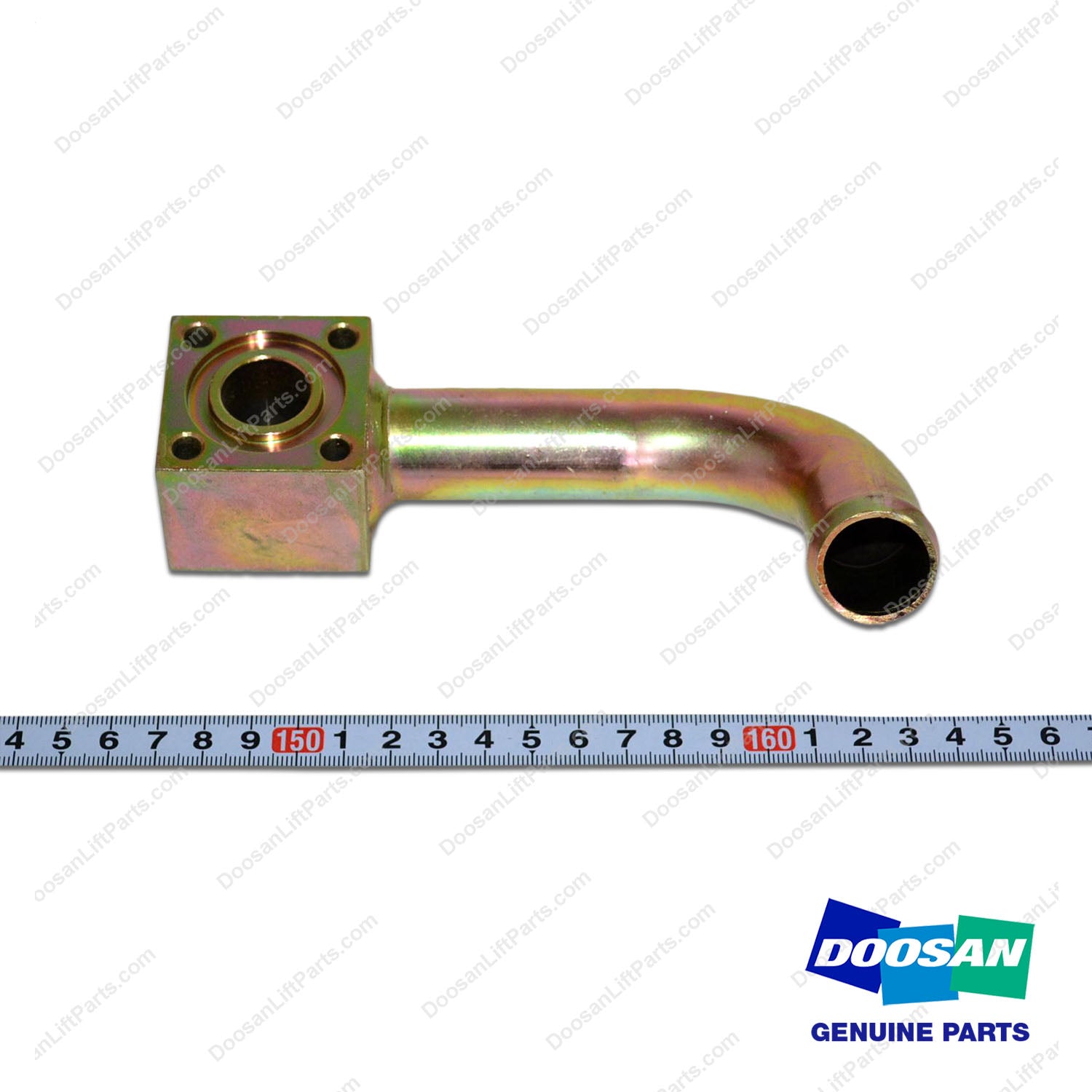 Block Assy;with Tube - Doosan Forklift Part A152529
