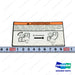 Film;warning Batt. Restraint(Italia - Doosan Forklift Part A152849