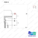 A153019 TIRE & WHEEL GP-SMOOTH - WIDE-(1041 MM OAW) - parts diagram, item 1A shown - genuine Doosan / Bobcat forklift part