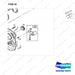 A153128 AXLE AS-DRIVE - parts diagram, item 42 shown - genuine Doosan / Bobcat forklift part