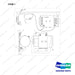 A154856 MOTOR GP-HYDRAULIC PUMP - full parts diagram, item 1 marked - genuine Doosan / Bobcat forklift part