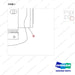 A154856 MOTOR GP-HYDRAULIC PUMP - parts diagram, item 1 shown - genuine Doosan / Bobcat forklift part