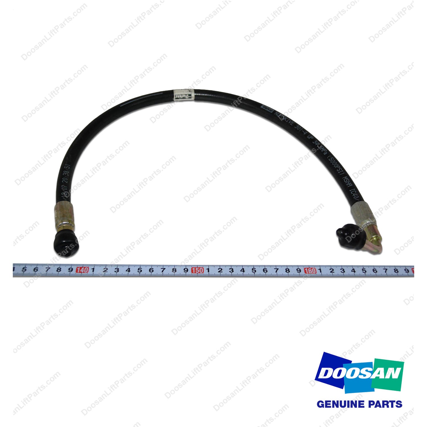 Hose ASSY;90ELBOW-Straight - Doosan Forklift Part A155234