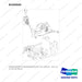 A155543 ARRANGEMENT,CHANGEOVER;AUTO TILT LEVELIN - full parts diagram, item 14 marked - genuine Doosan / Bobcat forklift part